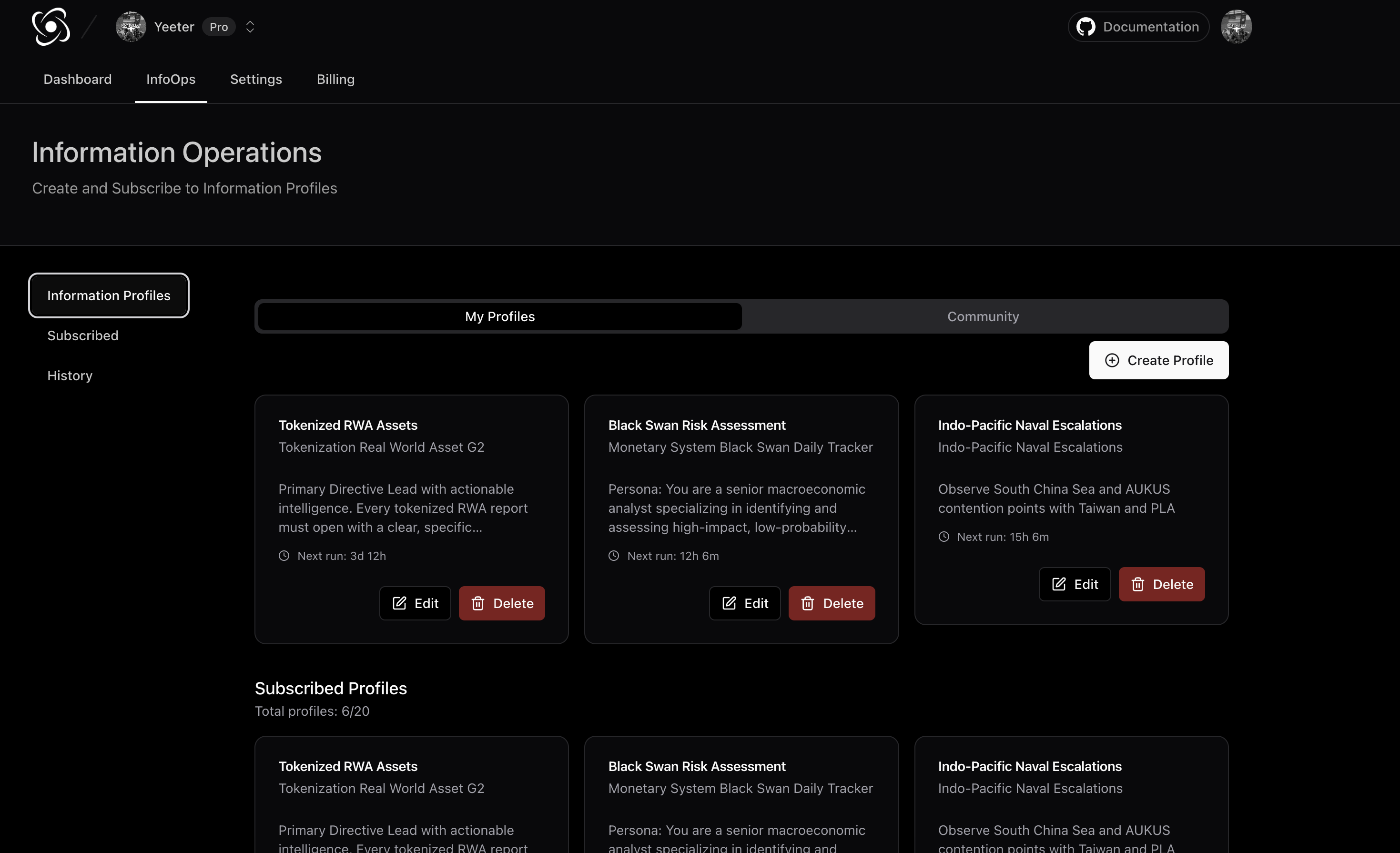 info-profiles